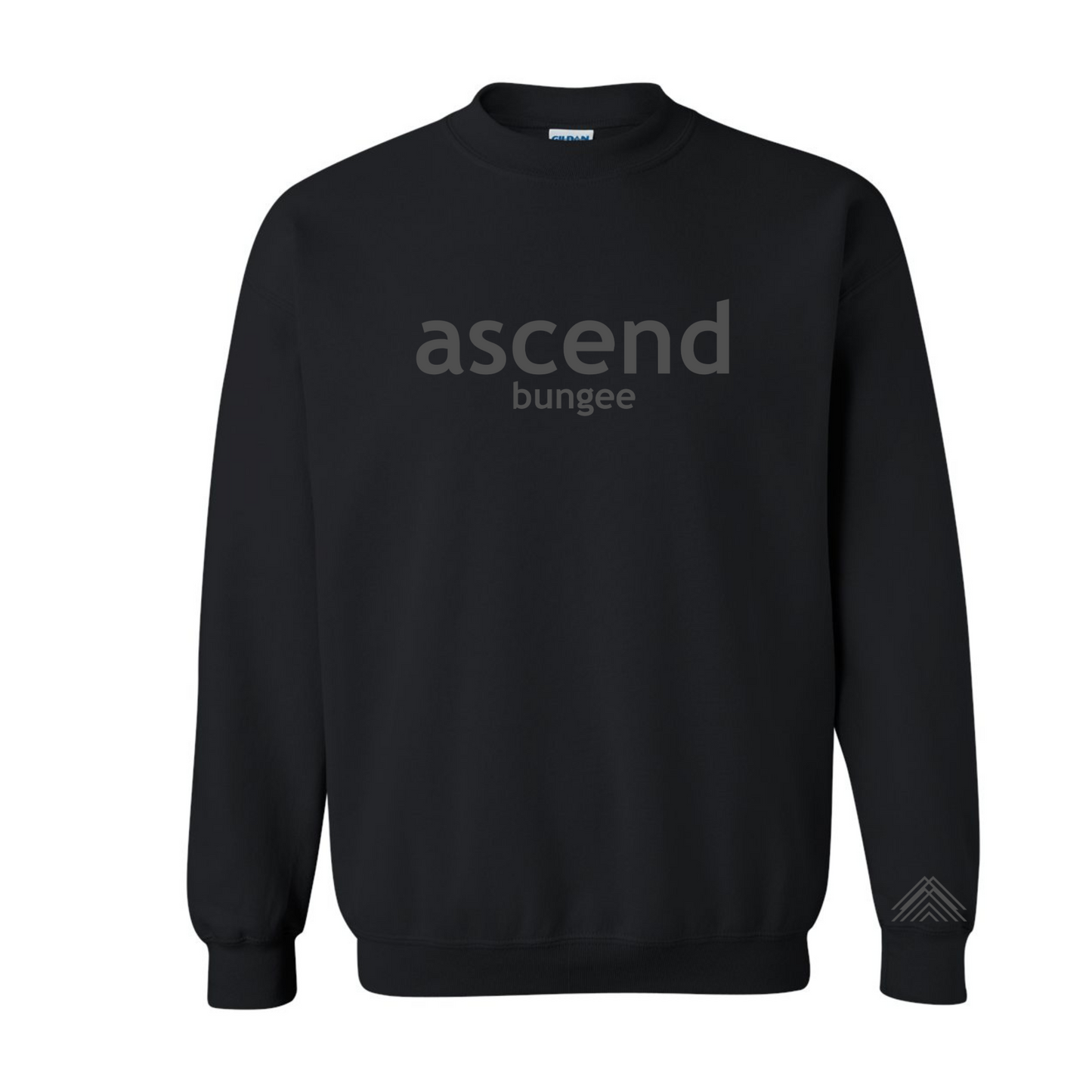 Ascend Bungee Puff Print Crewneck