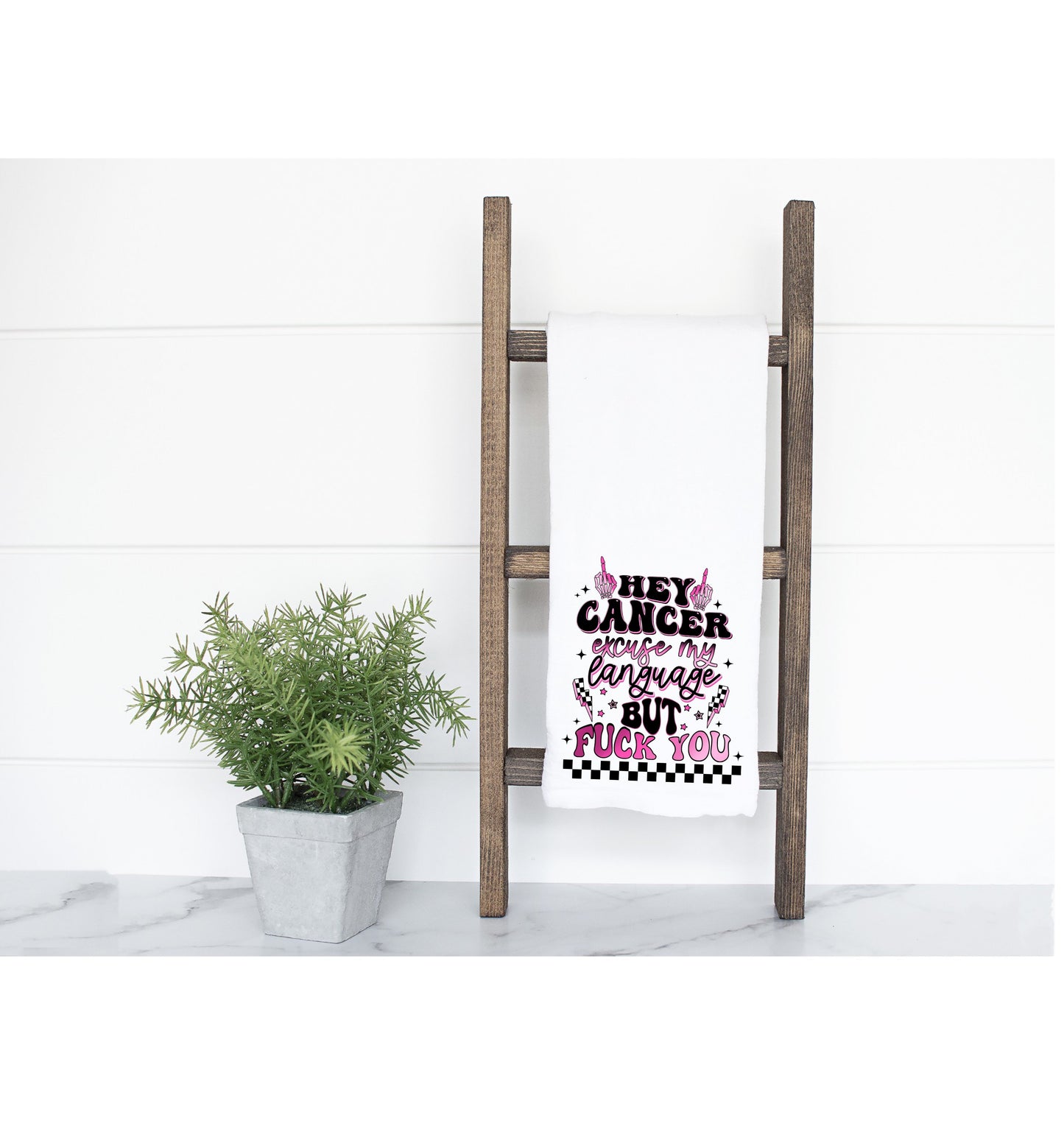 Hey Cancer Middle finger