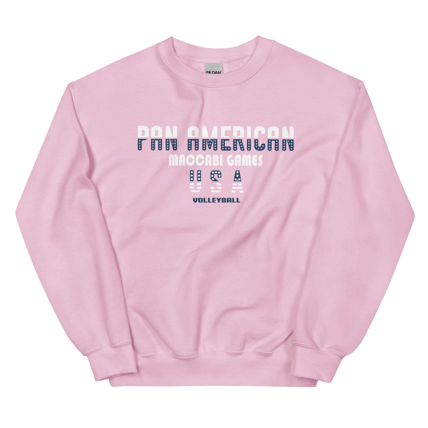 Unisex Sweatshirt blue and white design