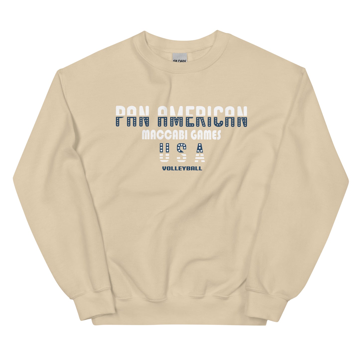 Unisex Sweatshirt blue and white design