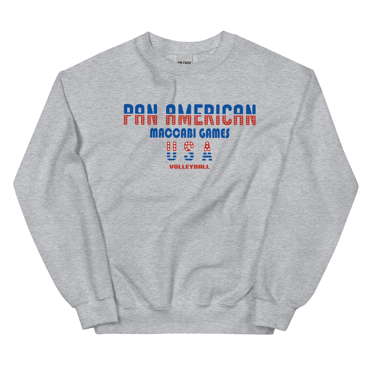 Unisex Sweatshirt red and blue image
