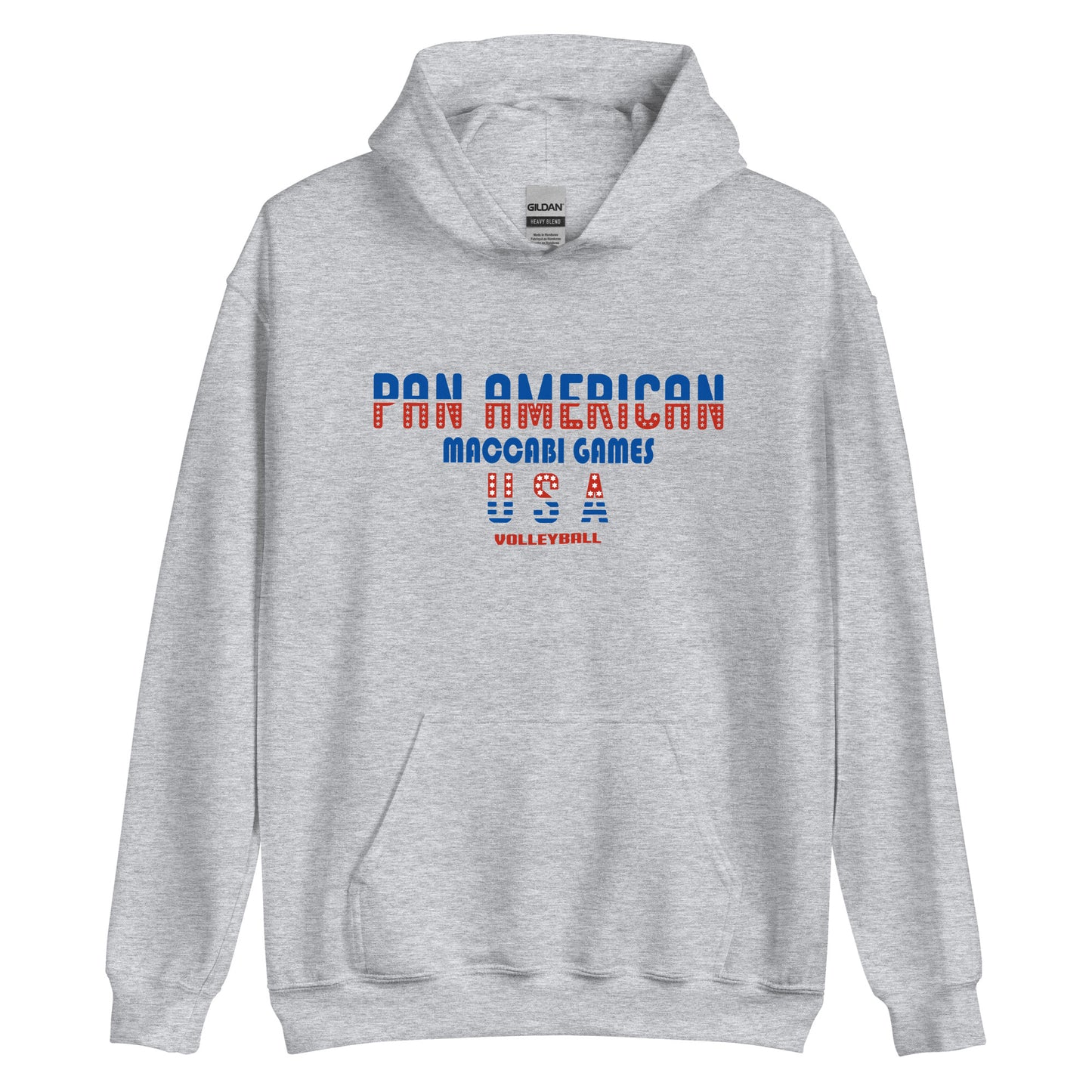Unisex Hoodie red and blue image
