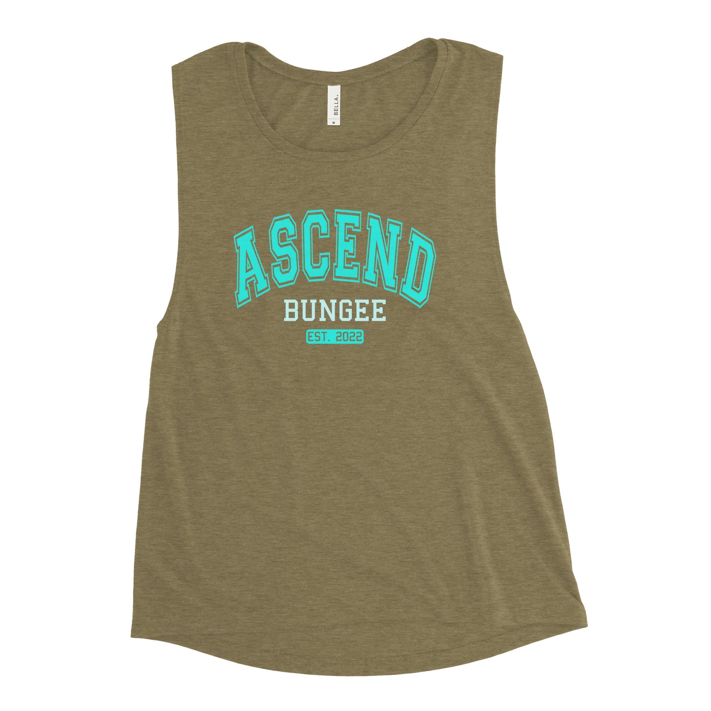 Ascend Bungee est. 2022 Ladies’ Muscle Tank