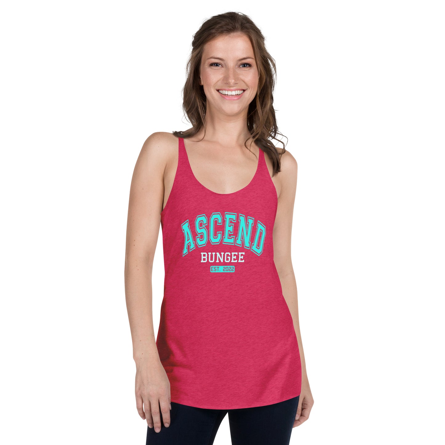 Ascend Bungee Est 2022. Women's Racerback Tank