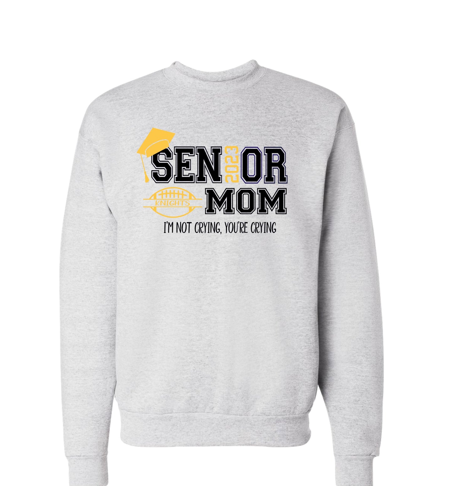 Senior Parents Sports Themed Crewnecks