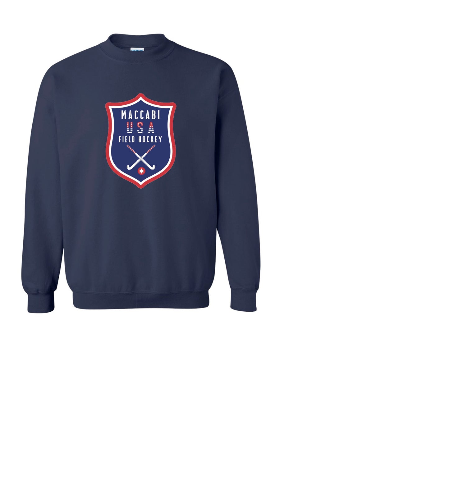 Official Team USA Maccabi Games Field Hockey Crew Neck Sweatshirt