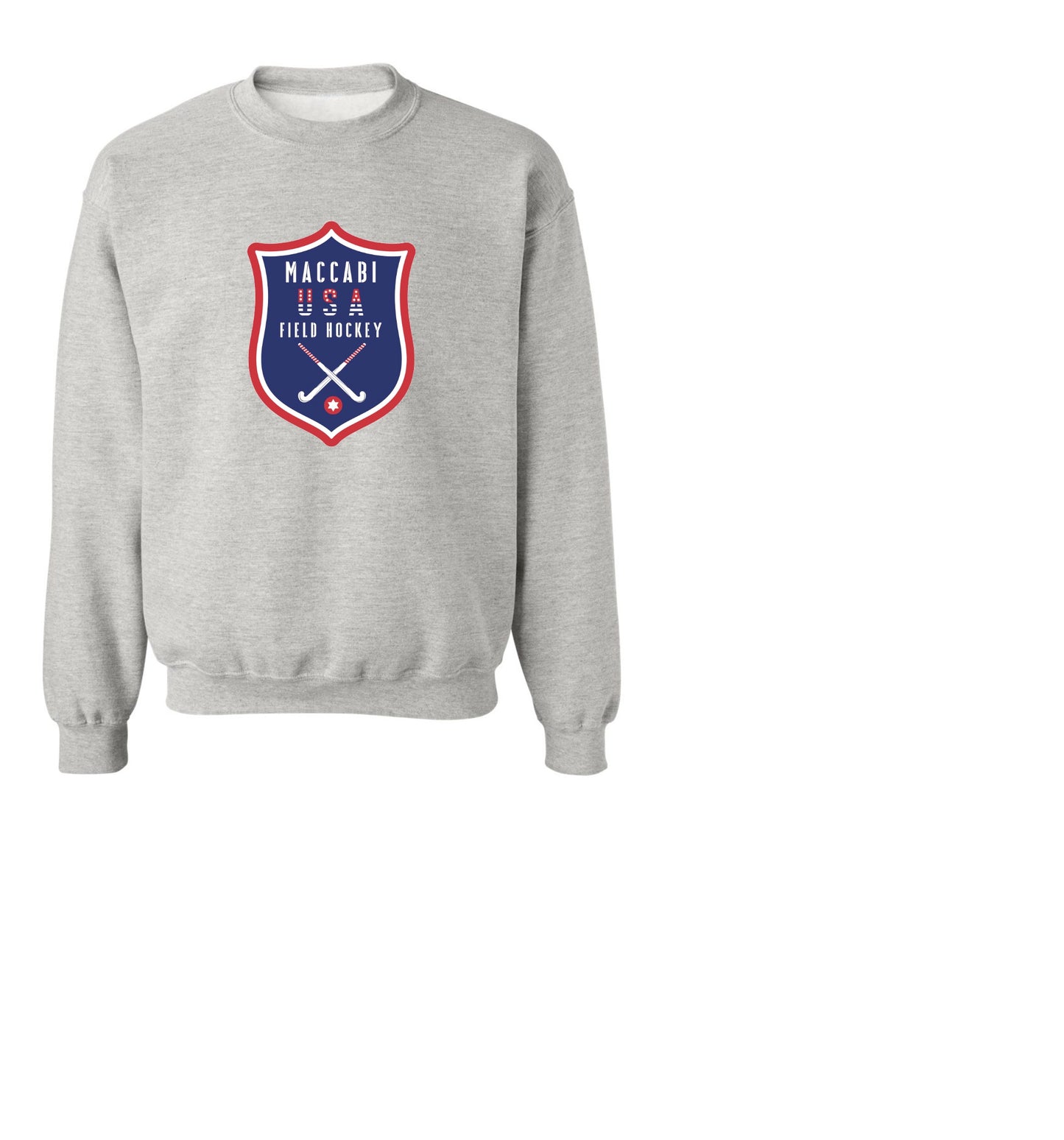 Official Team USA Maccabi Games Field Hockey Crew Neck Sweatshirt