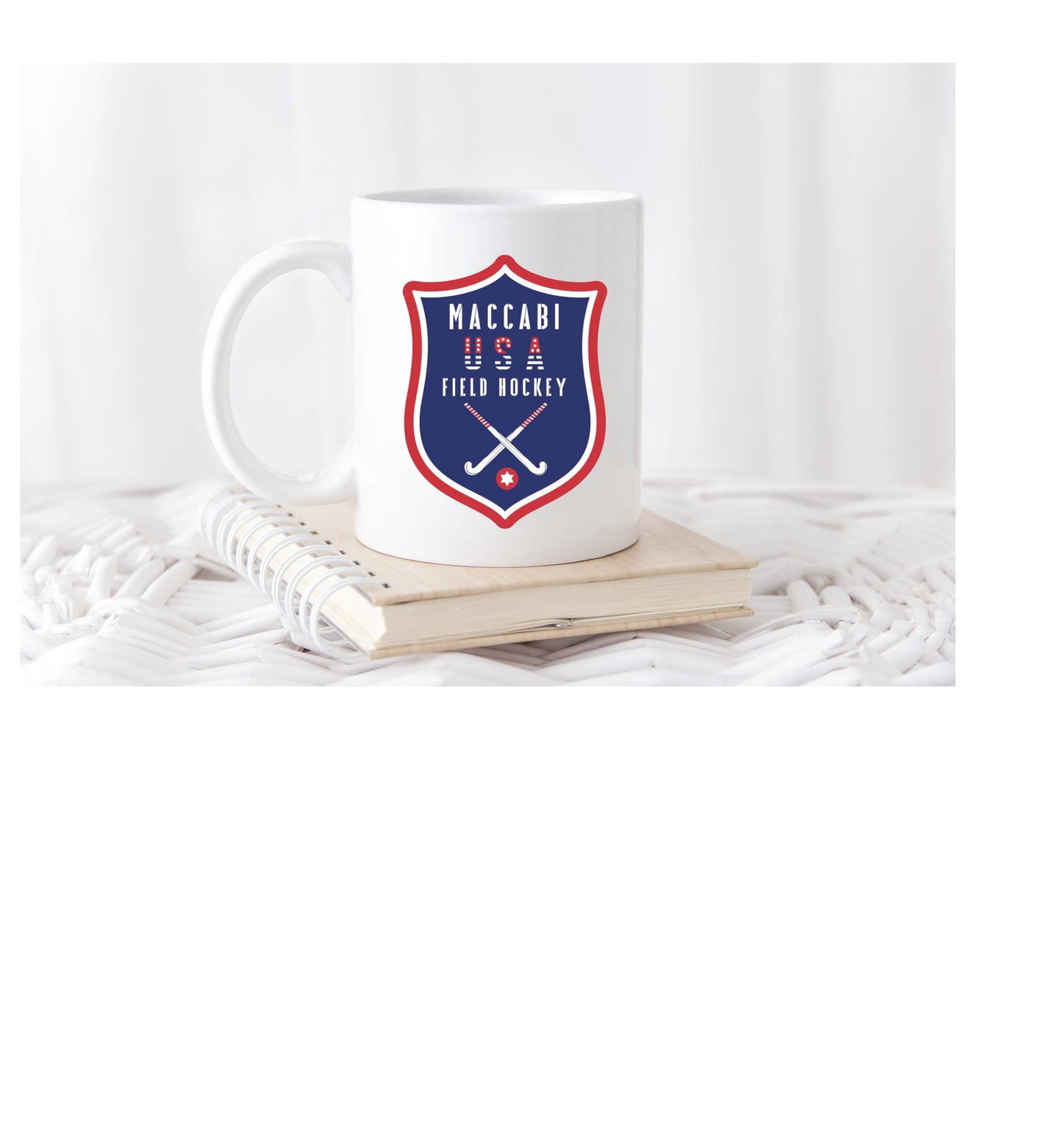 Maccabi Games - USA Field Hockey Team - 15 oz. White Coffee Mug