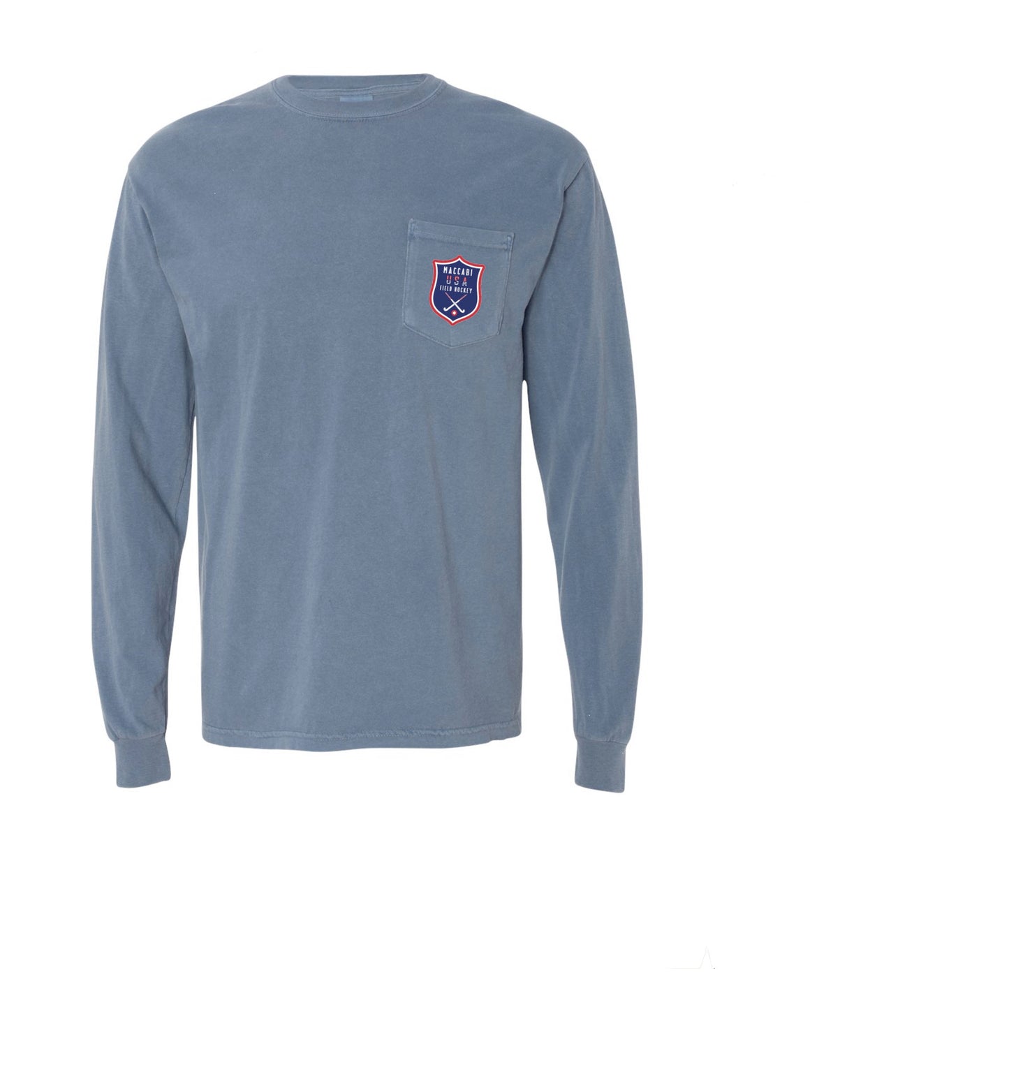 Official Maccabi Team USA Field Hockey Unisex Long Sleeve T-Shirt