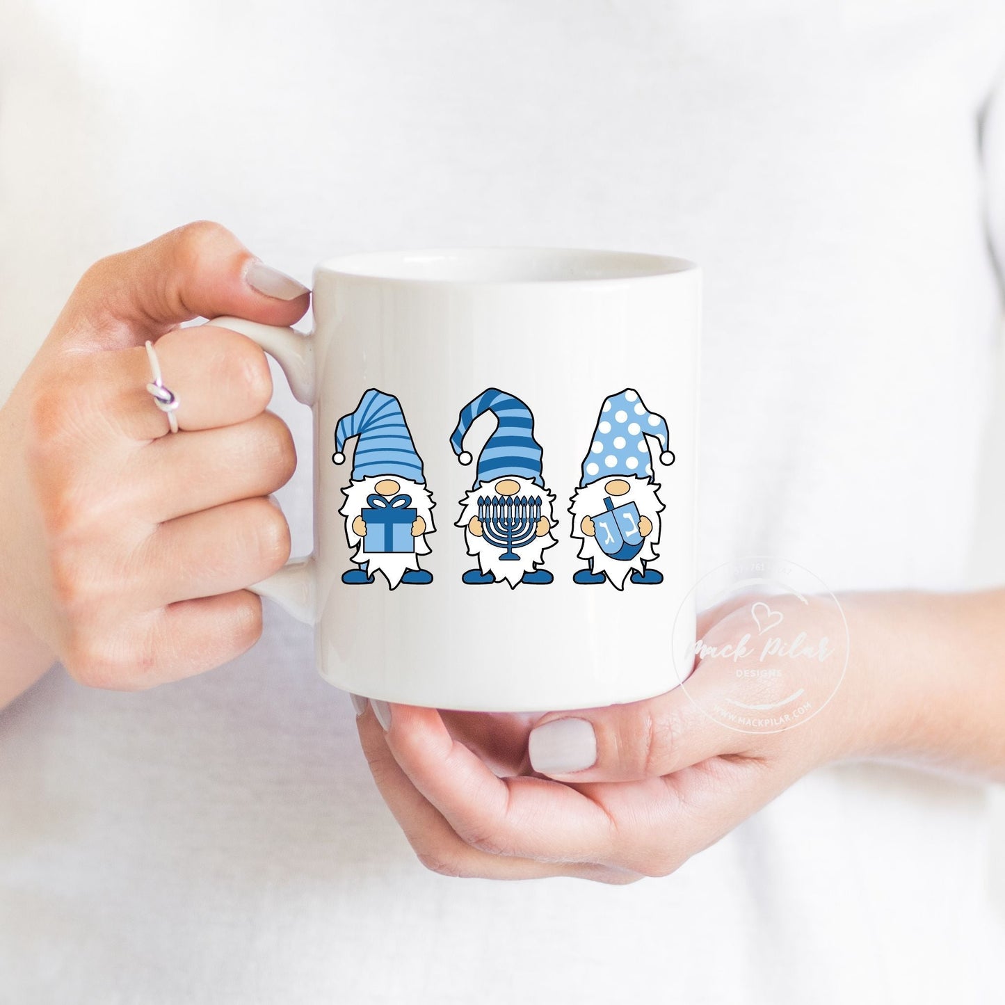 Shalom Bitches White Ceramic Coffee/Tea Mug