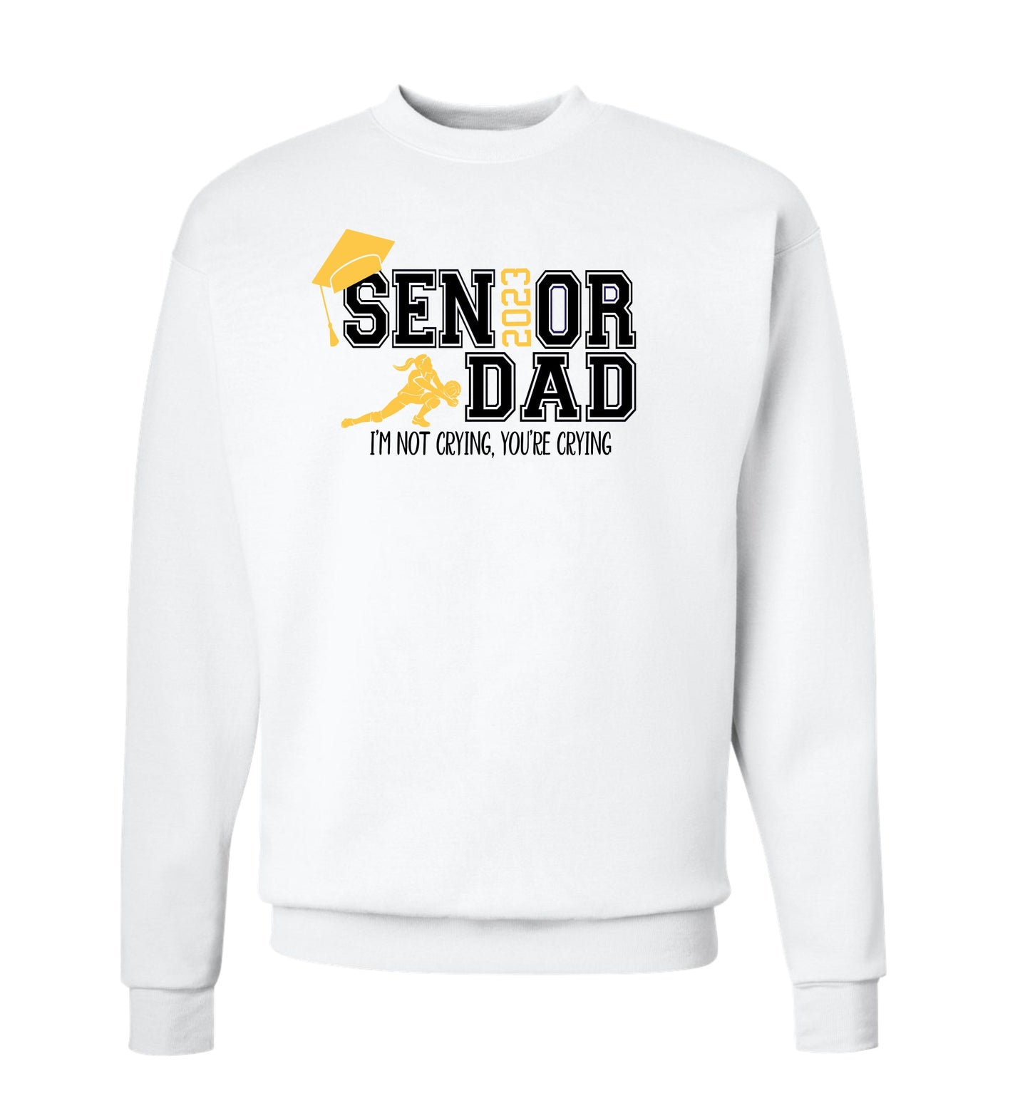 Senior Parents Sports Themed Crewnecks