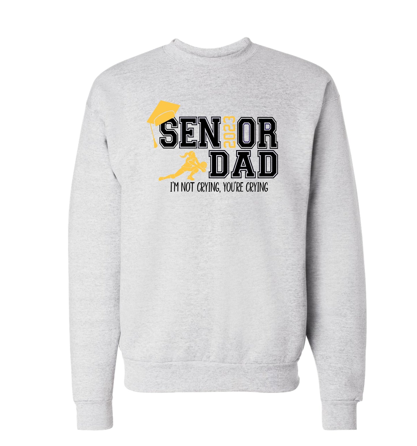 Senior Parents Sports Themed Crewnecks
