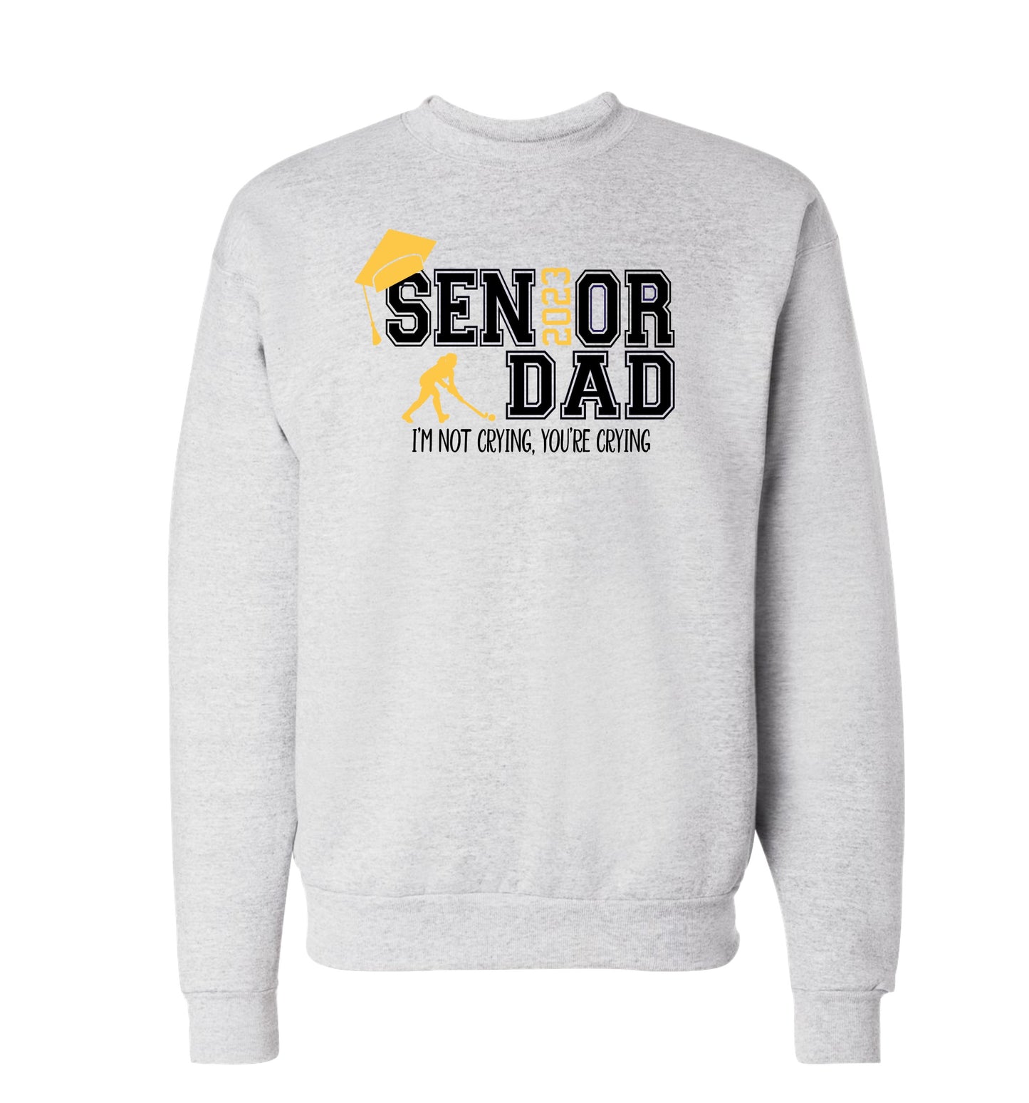 Senior Parents Sports Themed Crewnecks