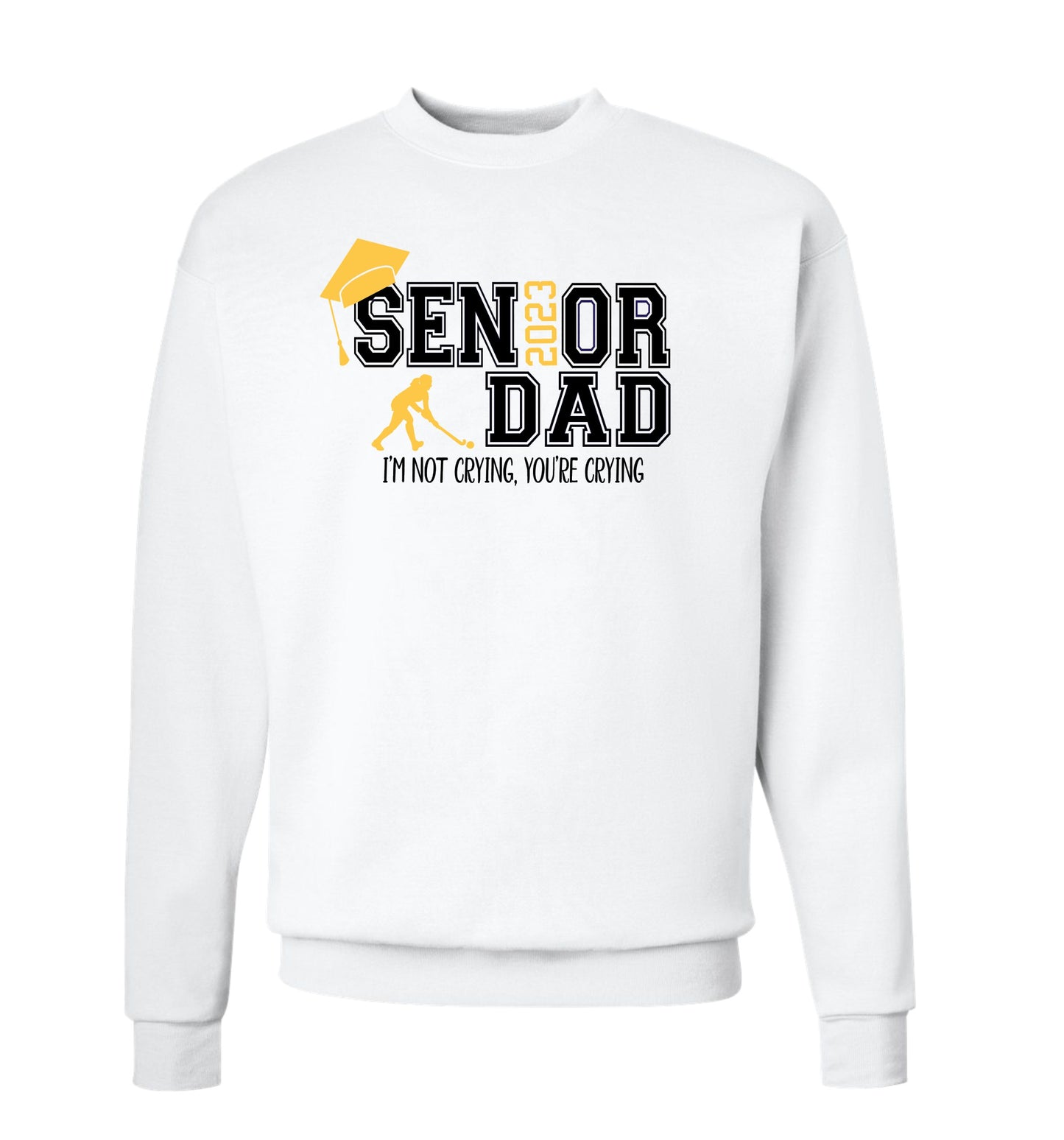 Senior Parents Sports Themed Crewnecks