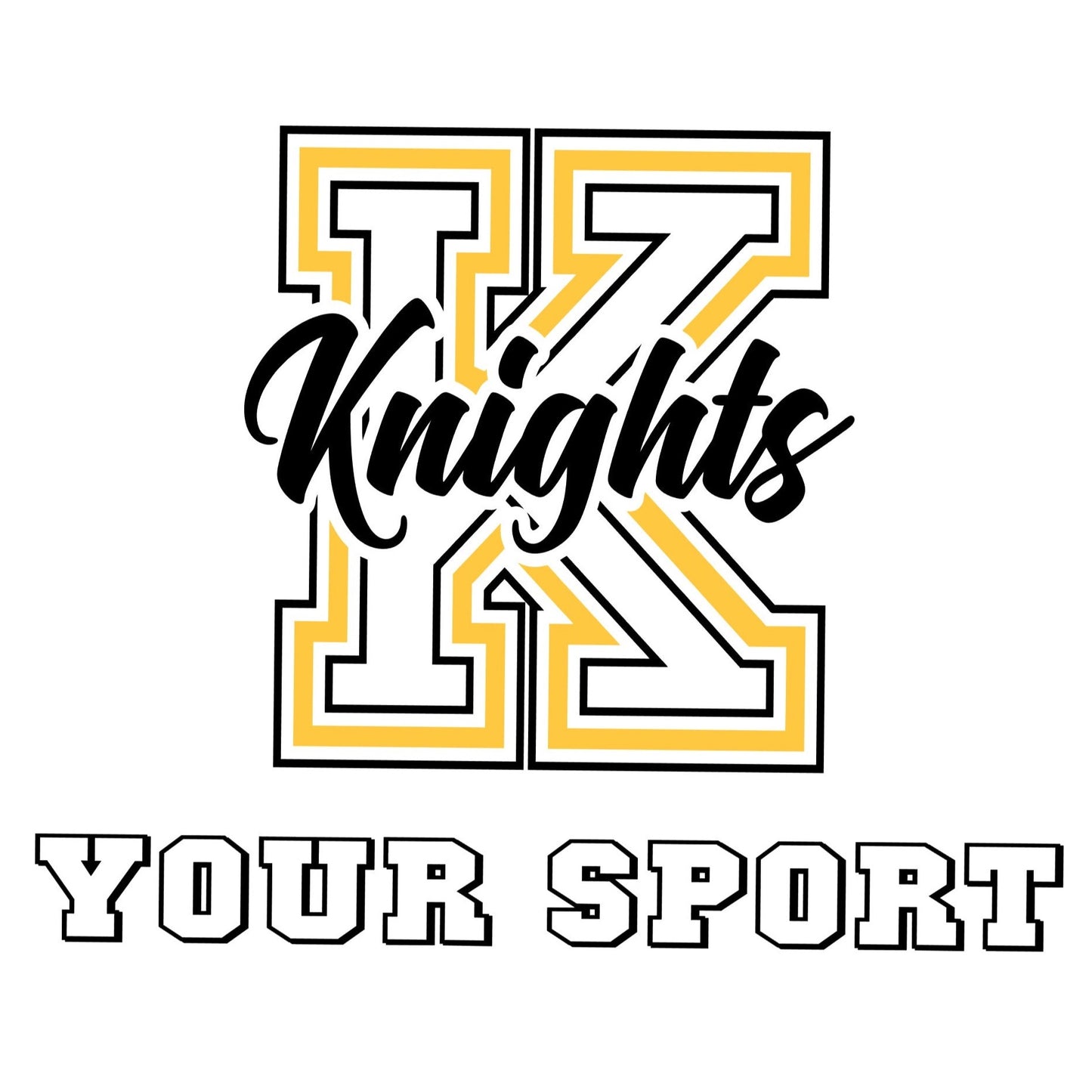 Kellam Knights Bag Tag