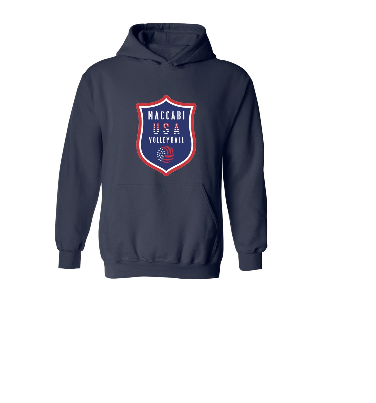 Official Maccabi Games Team USA Volleyball Hoodie