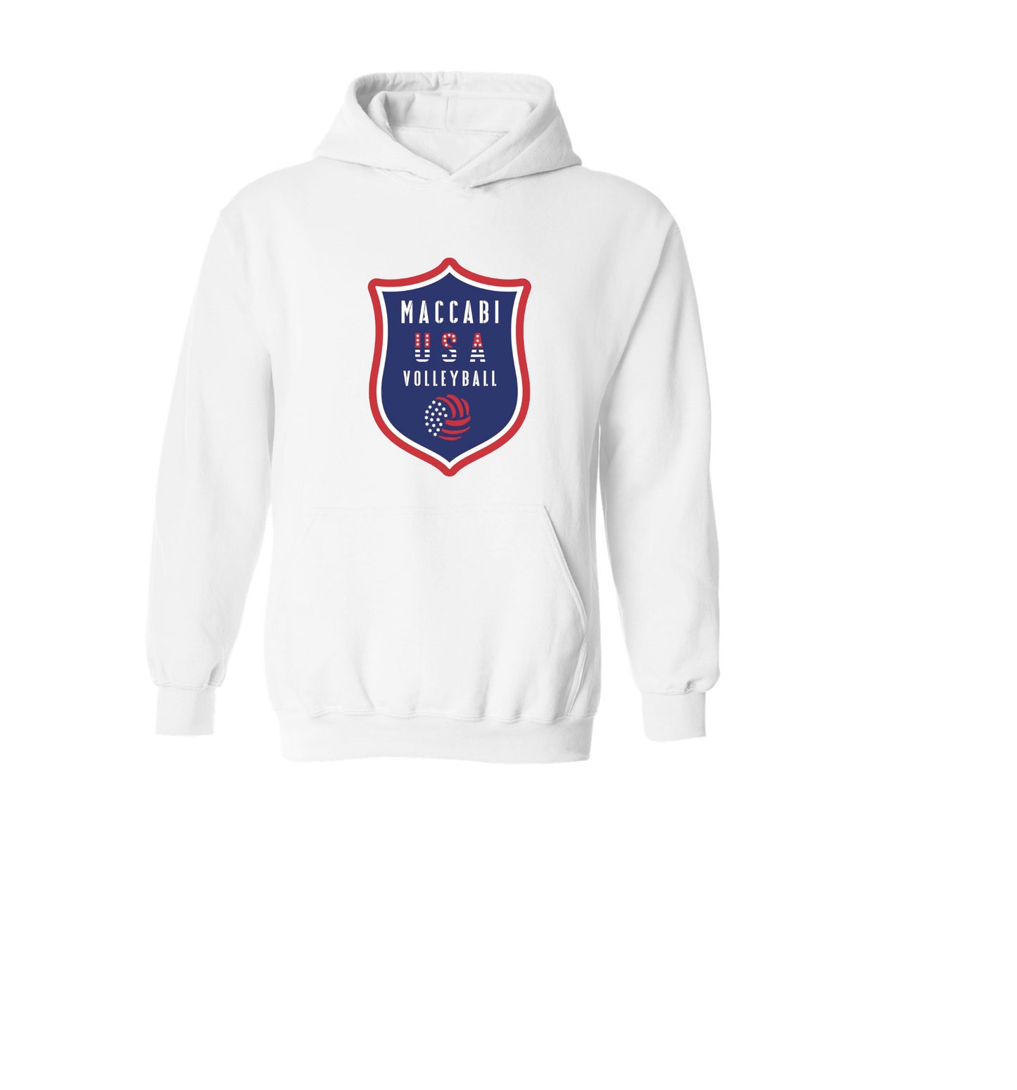 Official Maccabi Games Team USA Volleyball Hoodie