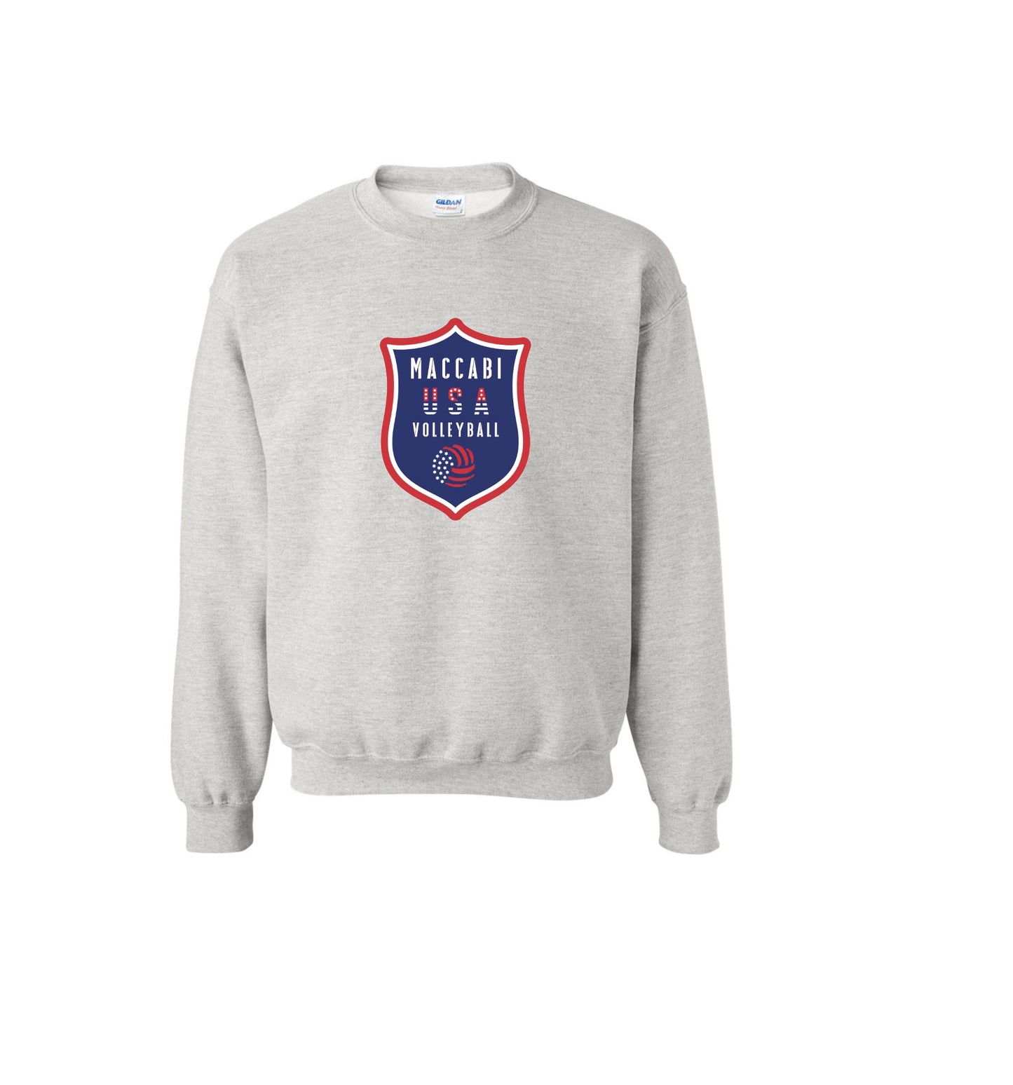 Official Maccabi Games Team USA Volleyball Crewneck Sweatshirt