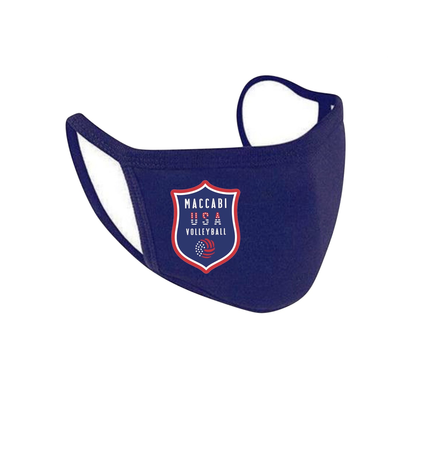 Official Maccabi Games Team USA Volleyball Face Mask