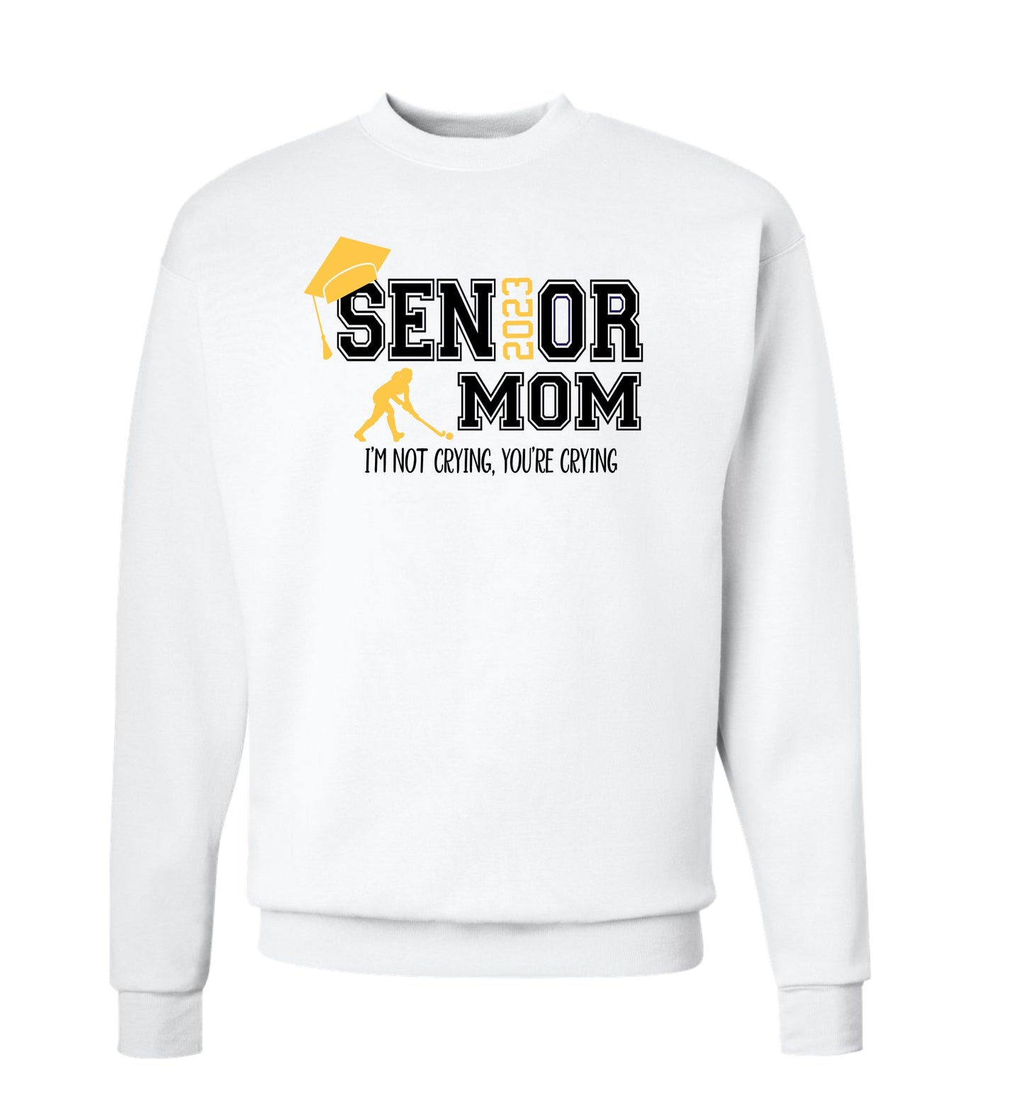 Senior Parents Sports Themed Crewnecks