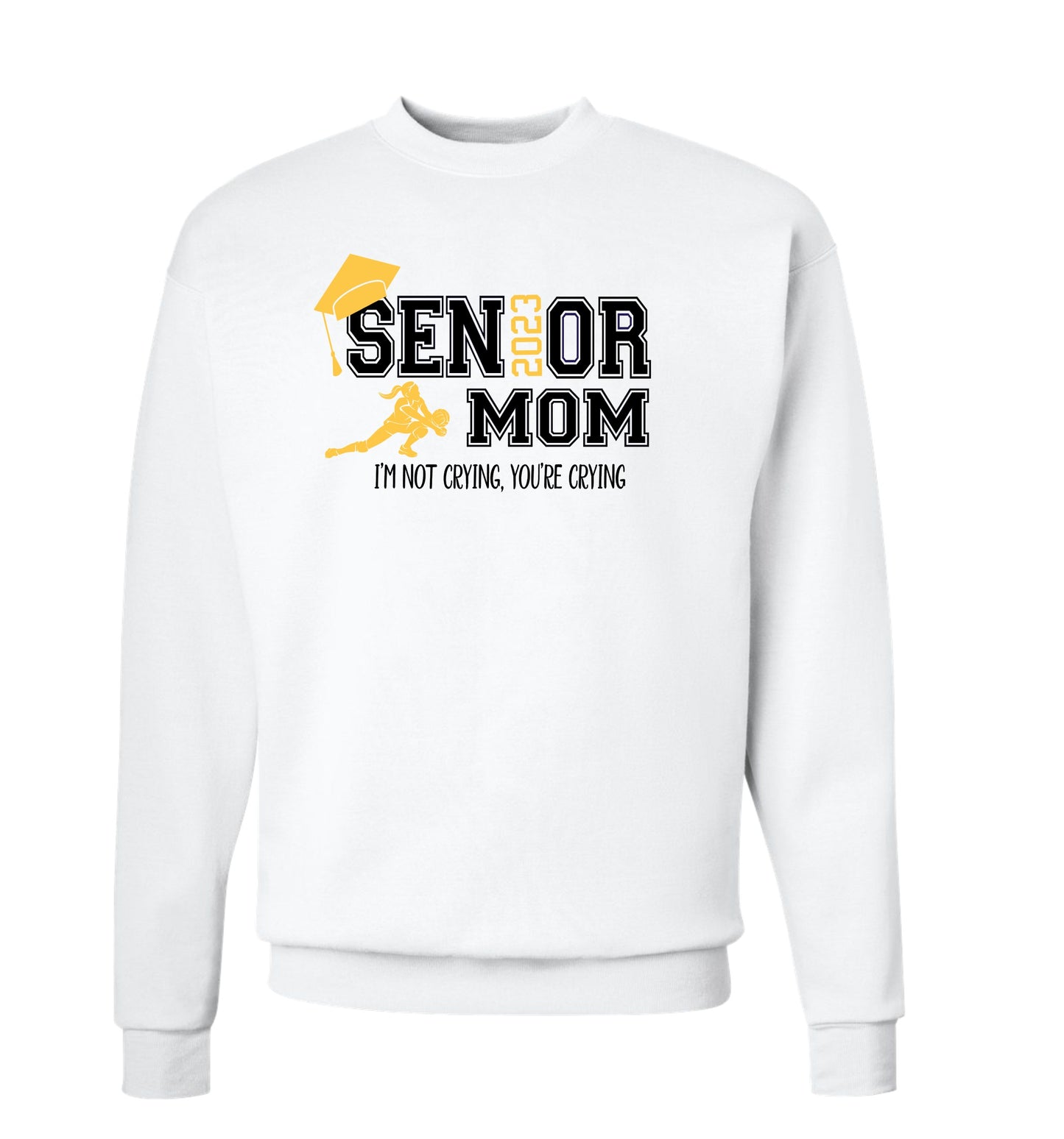 Senior Parents Sports Themed Crewnecks
