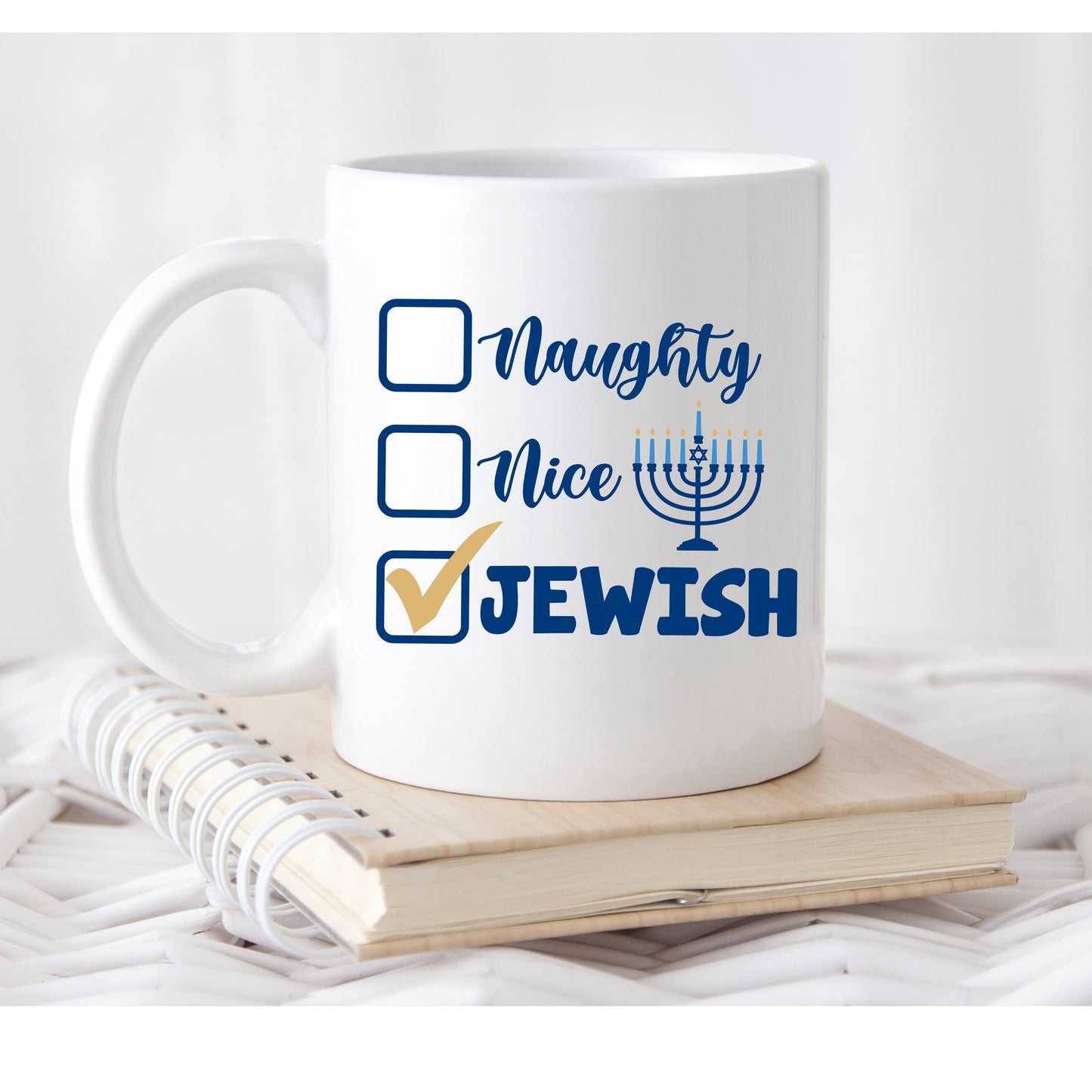 Shalom Bitches White Ceramic Coffee/Tea Mug
