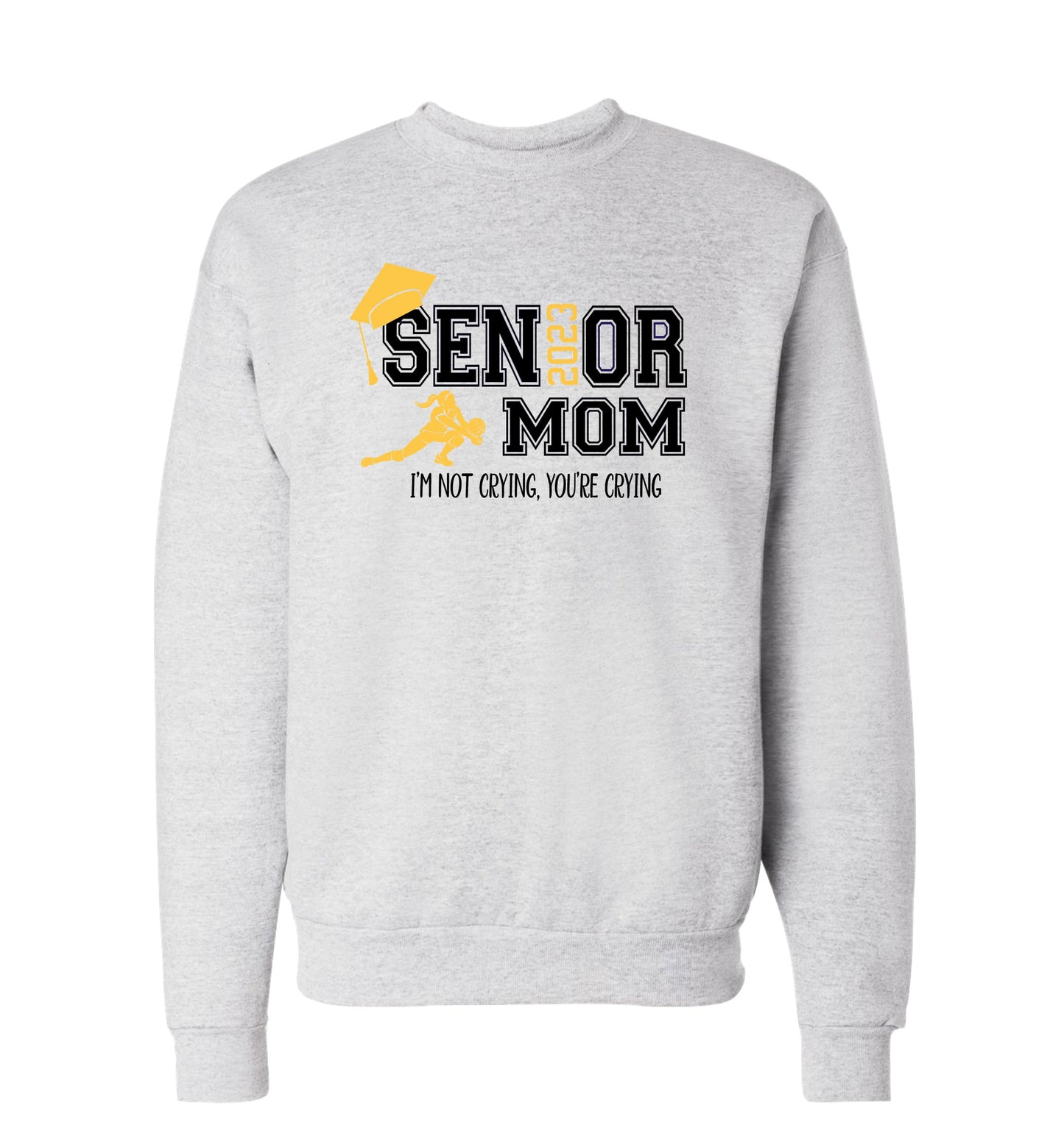 Senior Parents Sports Themed Crewnecks