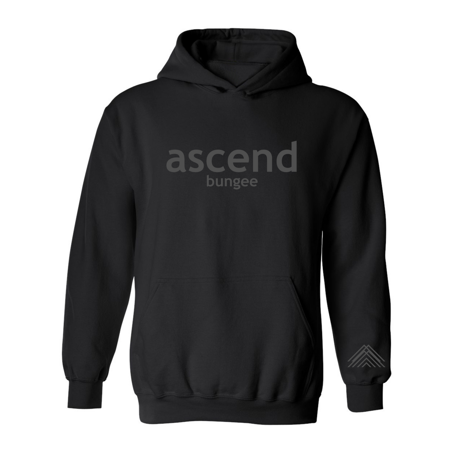 Ascend Bungee Puff Print Unisex Hoodie