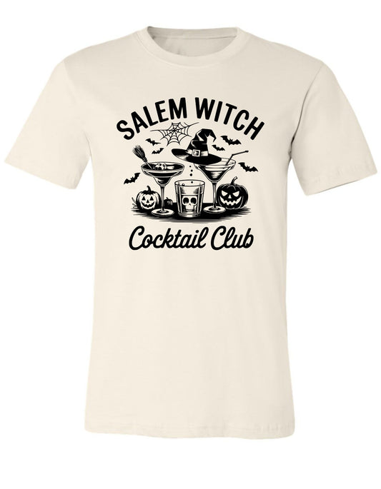 Salem Witch Cocktail Club T Shirt