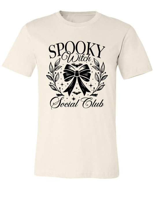 Spooky Witch Social Club T Shirt (Copy)