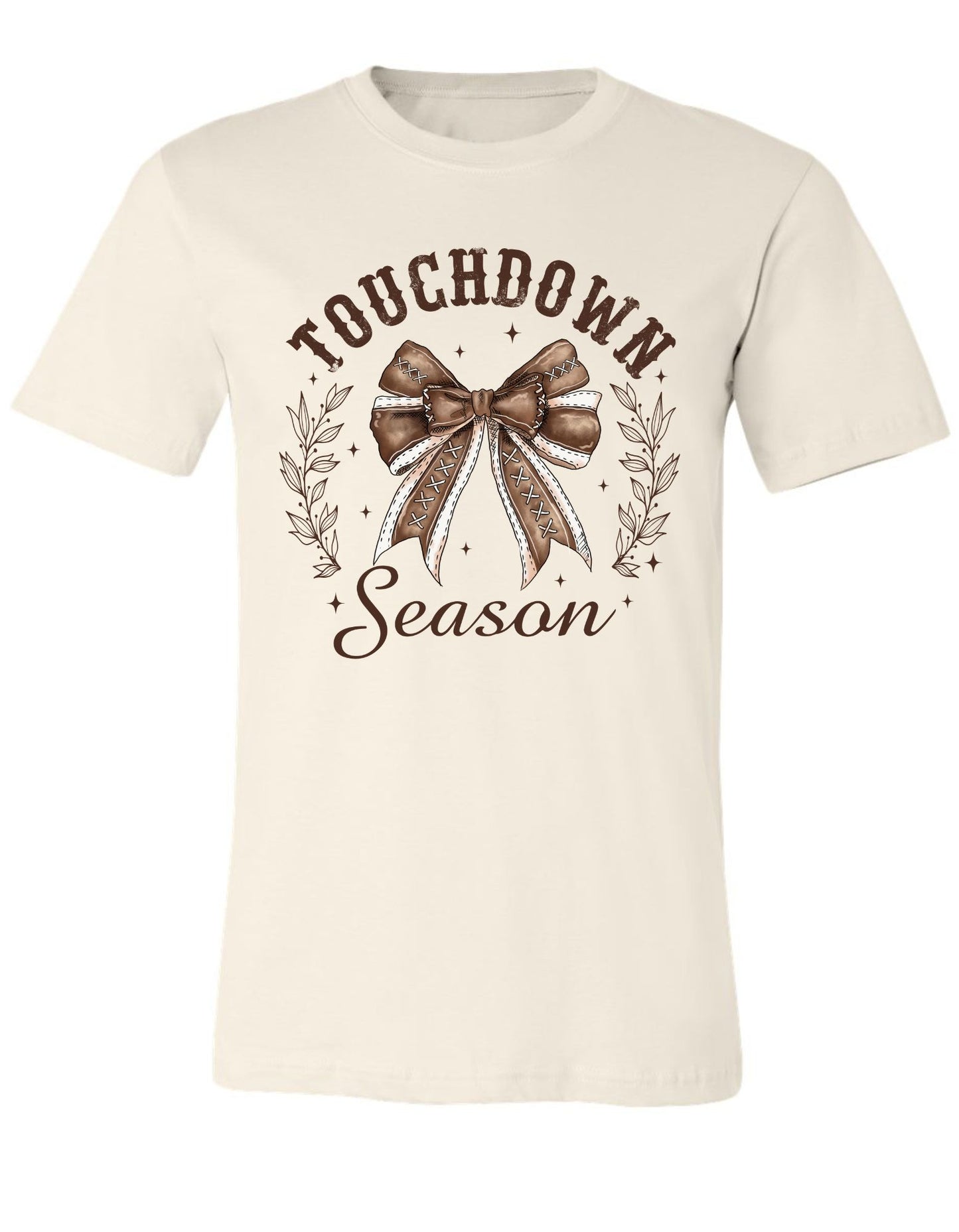 Touchdawn Season Coquette Bow T shirt