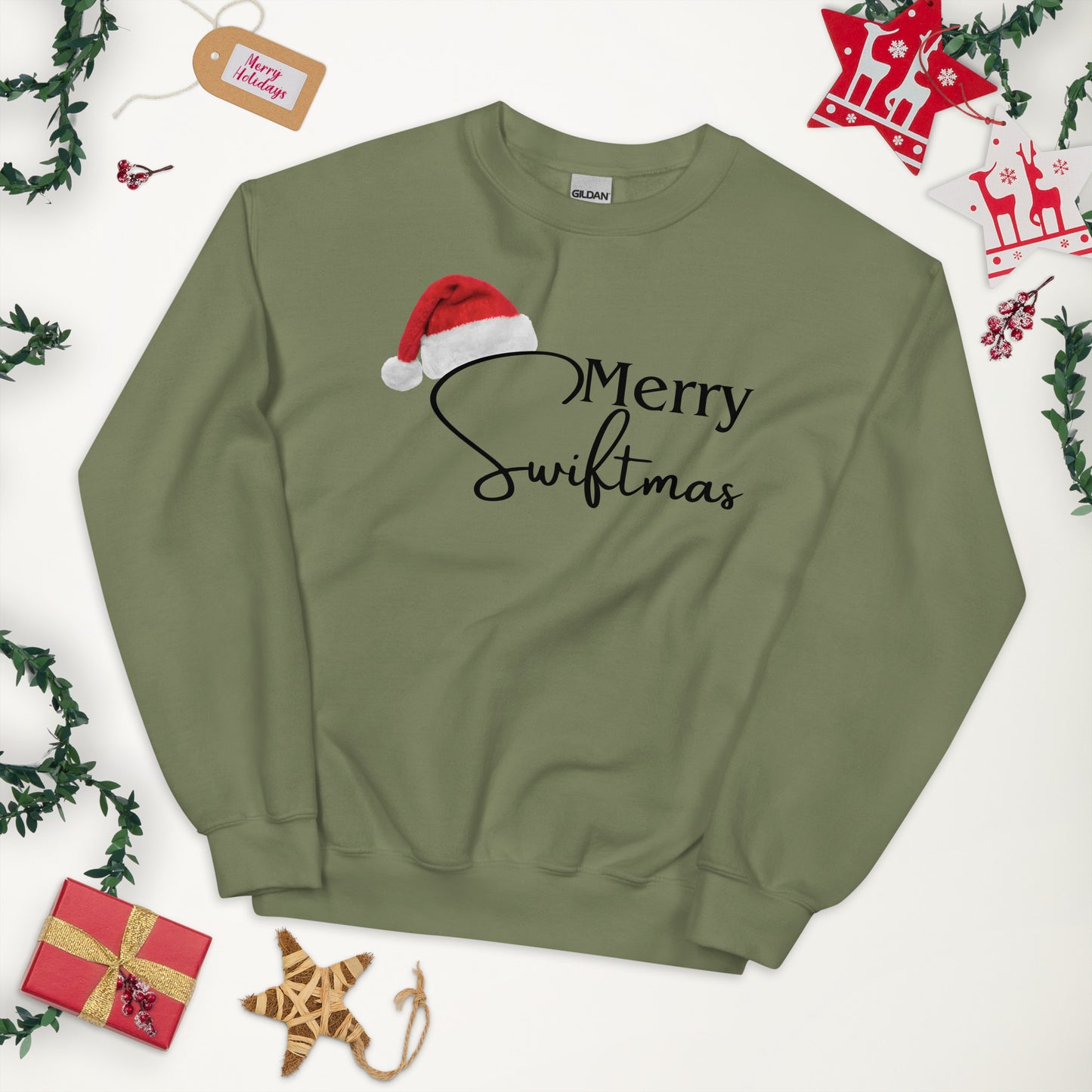 Santa's Favorite Swiftie Unisex Sweatshirt
