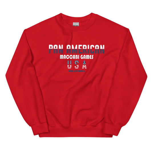 Unisex Sweatshirt blue and white design