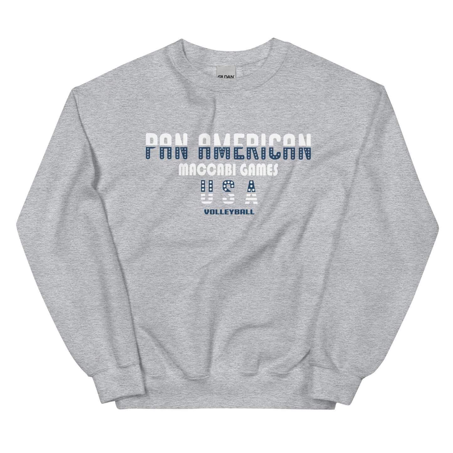Unisex Sweatshirt blue and white design