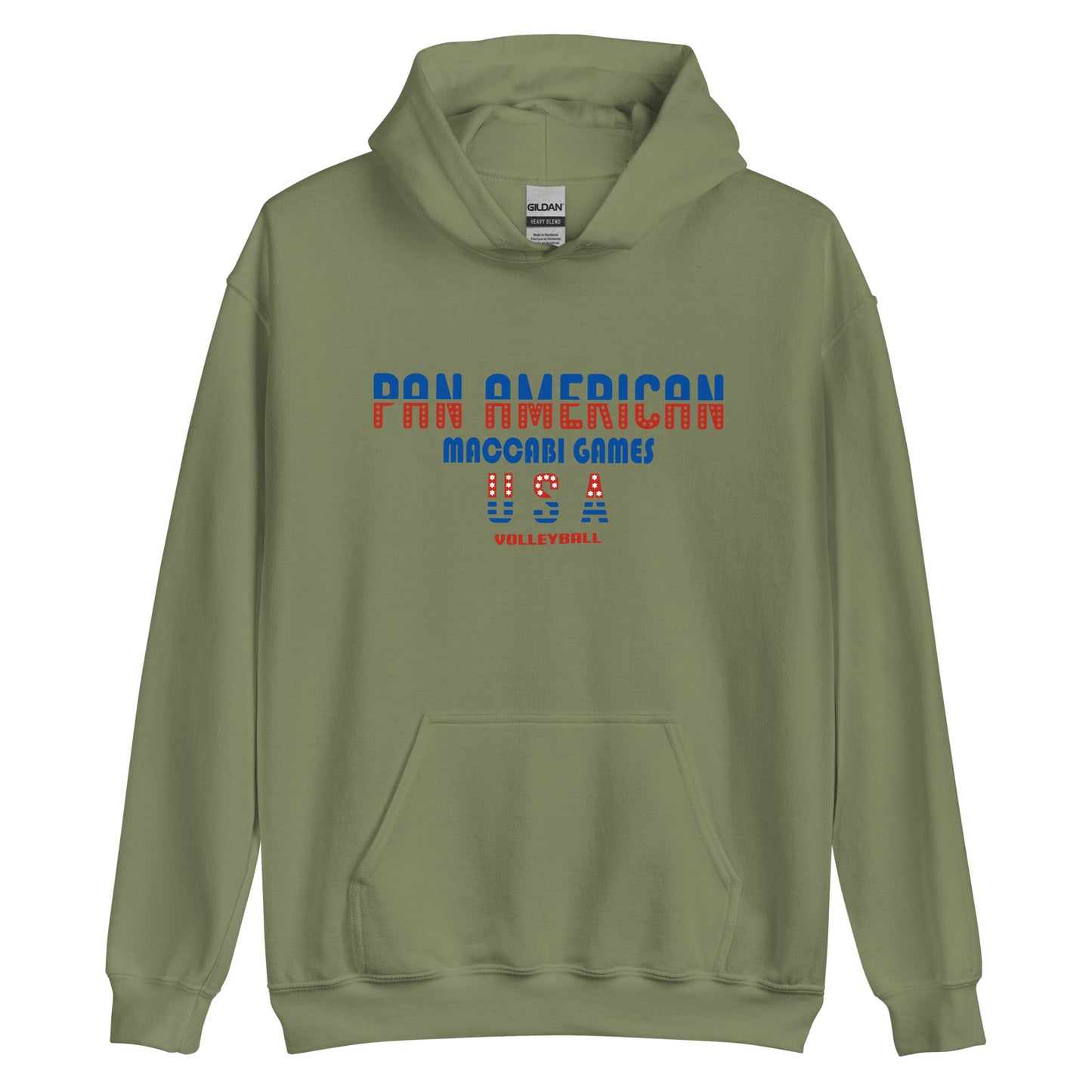 Unisex Hoodie red and blue image