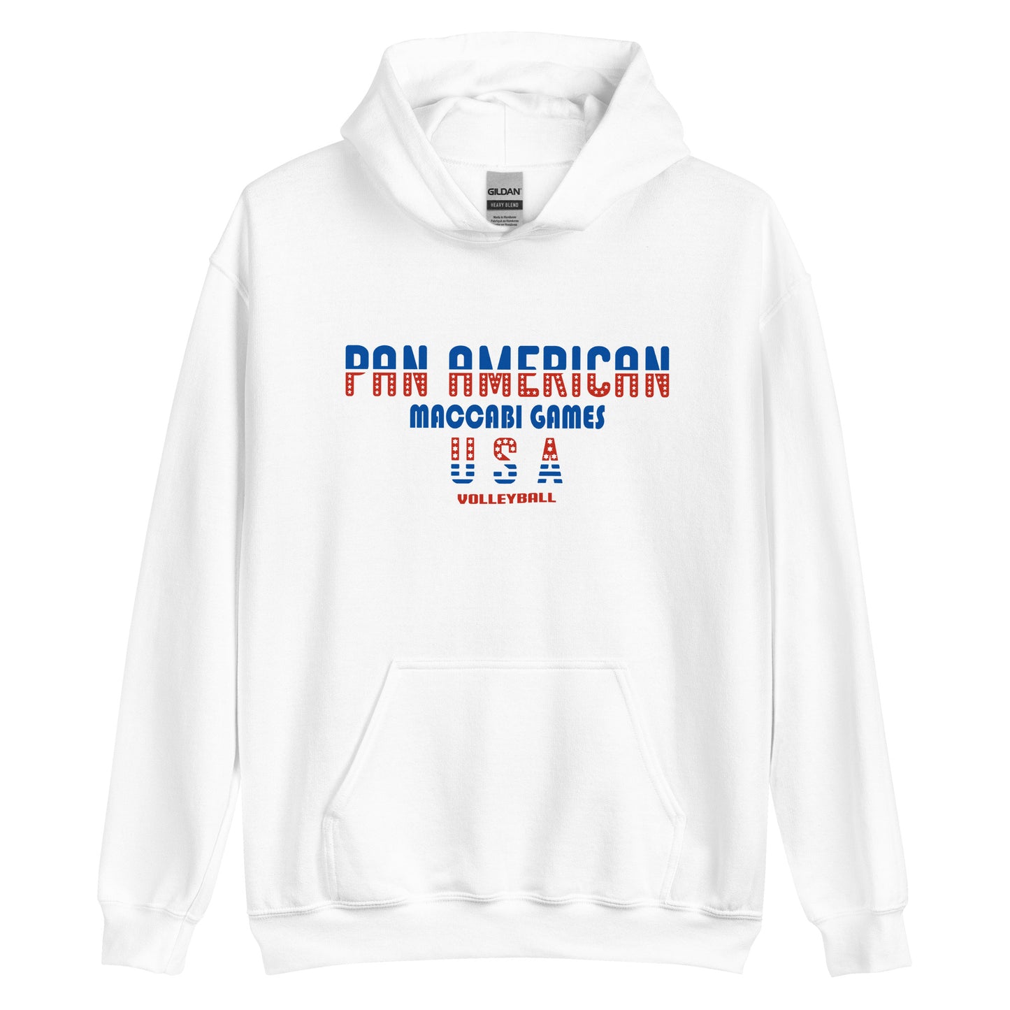 Unisex Hoodie red and blue image