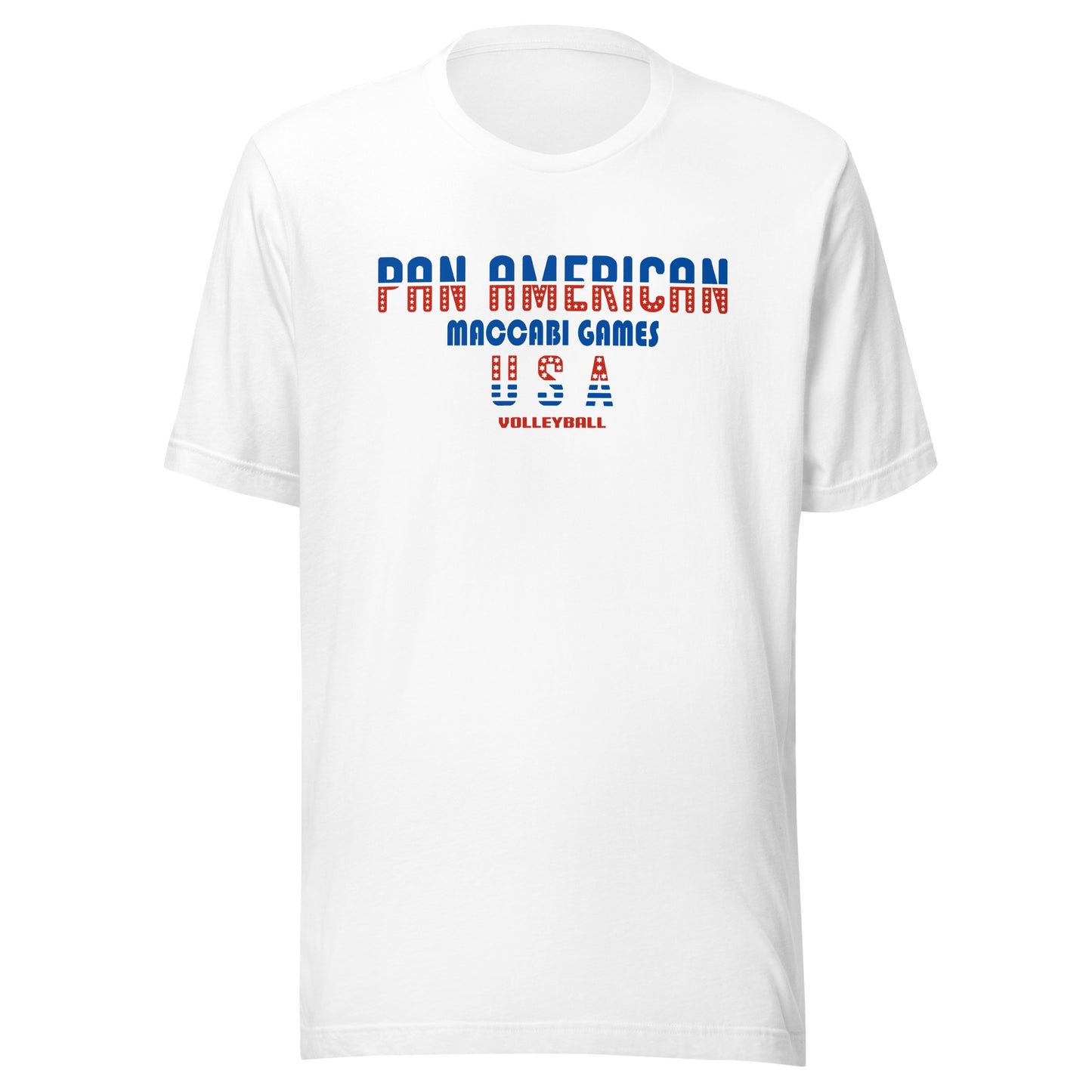 Unisex t-shirt blus & white design