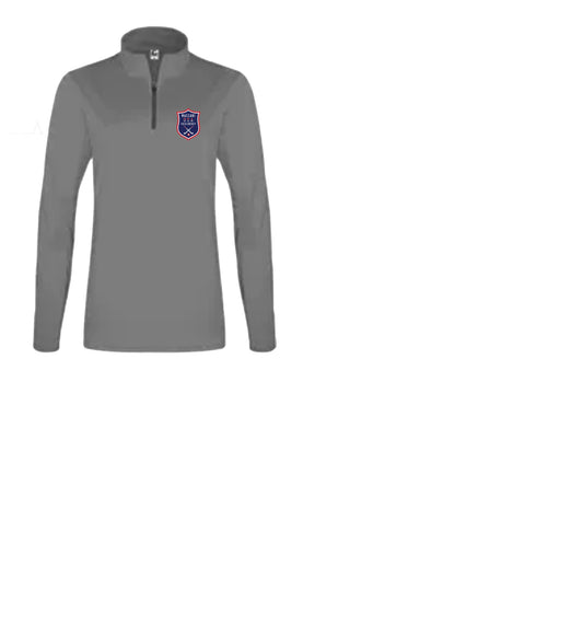 Official Maccabi Games Team USA Field Hockey Womens Quarter Zip Pullover