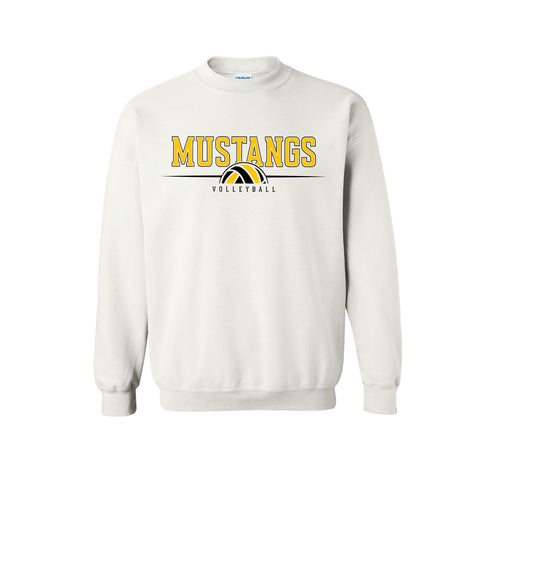 Hugo Owens Mustang Volleyball Crew Neck Sweatshirt