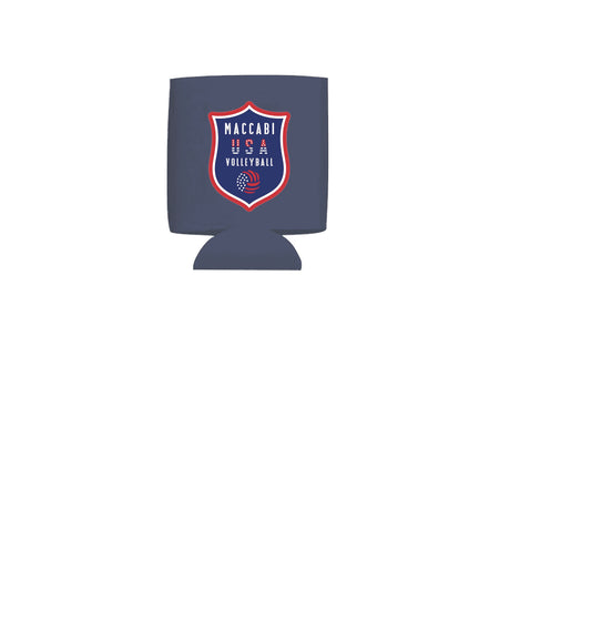 Official Maccabi Games Team USA Volleyball Koozie