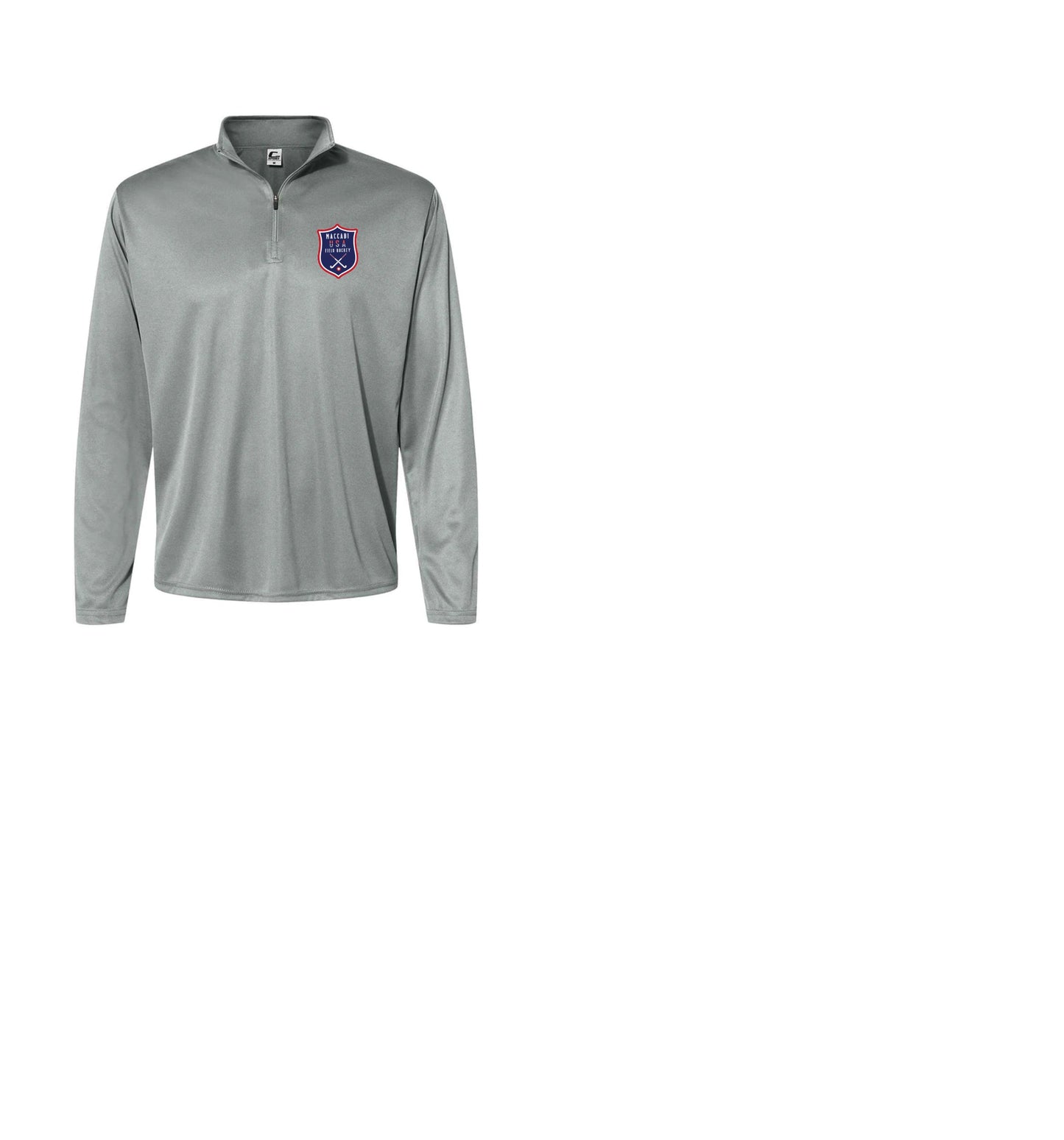 Official Maccabi Games Team USA Field Hockey Men's Quarter Zip Pullover