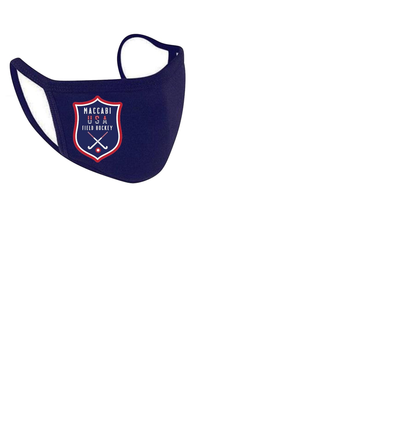 Official Maccabi Games Team USA Field Hockey Face Mask